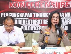 6 Kasus Narkoba Dibongkar Polda Kepri, 11 Tersangka Diciduk dan Sabu 402 Gram Disita