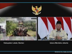 LIVE STREAMING: Presiden Resmikan 3.395 Jembatan TNI-Polri dan 3.000 Sumber Air Bersih