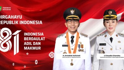 Kado HUT ke-81 RI: Investasi Batam Tumbuh, Amsakar-Li Claudia Pastikan Lapangan Kerja Terus Bertambah