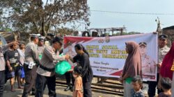 Polsek Batu Ampar Salurkan 50 Paket Sembako untuk Korban Kebakaran di Pantai Stress