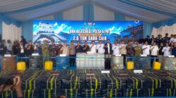 Kapal Berbendera Tanzania Bawa 2,6 Ton Sabu Cair, Dibekuk Bea Cukai dan BNN di Kepri