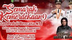 LIVE STREAMING: Semarak Kemerdekaan, Resepsi Kenegaraan HUT Ke-81 RI di Kota Batam Dimeriahkan Carly Setia Band