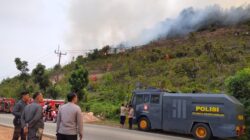 Polda Kepri Padamkan Karhutla 35 Hektare di Trans Barelang, Penyebab Masih Diselidiki