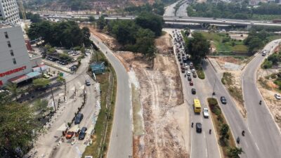 Progres Capai 39,194 Persen, BP Batam Percepat Peningkatan Jalan Landing Point Fly Over – Simpang Lalan Madani