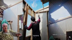 Rumah Ambruk Diterjang Puting Beliung, PT MEG dan Artha Graha Peduli Pulihkan Harapan Warga Galang