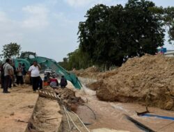 Penanganan Kebocoran Susulan Pipa Muka Kuning, BP Batam dan PT Air Batam Hilir Bergerak Cepat