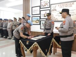 6 Pejabat Polda Kepri Berganti, Kapolda Asep Safrudin Beri Pesan Tegas untuk Pejabat Baru