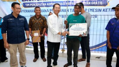 Amsakar Luncurkan Tim Cakalang, Permudah Administrasi Kapal Nelayan di Hinterland