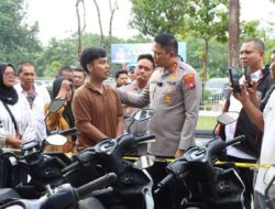 Warga Batam Senang, 40 Motor yang Hilang Berhasil Ditemukan Polresta Barelang