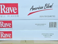 Rokok Rave American Blend Tanpa Pita Cukai Beredar di Kepri, Pasokan Disebut Masuk Lewat Jalur Laut