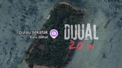 DIJUAL!, Pulau Sekatak Batam Seluas 3 Hektare Rp20 Miliar, Ada yang Berminat?