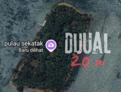 DIJUAL!, Pulau Sekatak Batam Seluas 3 Hektare Rp20 Miliar, Ada yang Berminat?