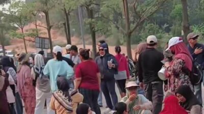 Warga Teluk Mata Ikan Kembali Demo di Gerbang KEK Nongsa Batam, Protes Air Mati Sebulan