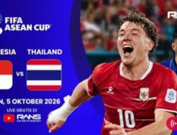 LIVE STREAMING: 3,3 Juta Penonton Saksikan Live Indonesia Vs Thailand di YouTube RANS Entertainment