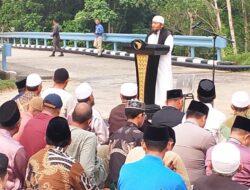 500 Jemaah Gelar Sholat Istisqa di Waduk Nongsa, Berharap Hujan Turun di Batam