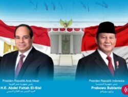LIVE STREAMING: Upacara Kunjungan Kenegaraan Presiden Mesir Abdel Fattah El-Sisi di Indonesia