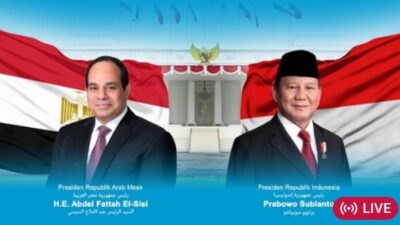LIVE STREAMING: Upacara Kunjungan Kenegaraan Presiden Mesir Abdel Fattah El-Sisi di Indonesia