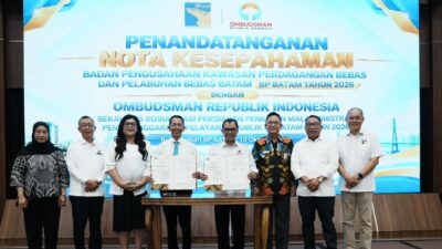 BP Batam dan Ombudsman RI Perkuat Pengawasan Pelayanan Publik