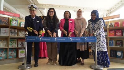 Kapal Buku Doulos Hope Singgah di Batam, Buka Jendela Pengetahuan bagi Wisatawan