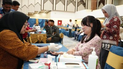 Perkuat Kepedulian terhadap Sesama, BP Batam Gelar Donor Darah dalam Rangkaian Hari Bakti ke-55